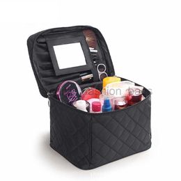 Totes Beauty Makeup Box Travel Organizer makeup bag Waterproof Mirror Face Large Essential Women's Hand caitlin_fashion_ bags