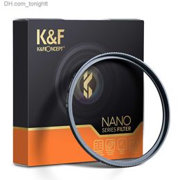Filters K F Concept Nano-X MC UV Protection Filter with 28 Multi-Layer Coatings Ultra-Slim UV Filter for Camera Lens 49mm 52mm 67mm 77mm Q230905