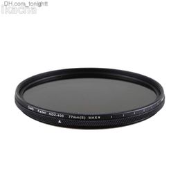 Philtres 49 52 55 58 62 67 72 77 82mm Slim Adjustable Neutral Density ND2-400 Philtre for Nikon All Camera Lens Q230905