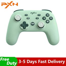 Game Controllers Joysticks PXN P50 Bluetooth Wireless Pro Controller for Controle/iOS 16/PC Gamepads for Steam Gaming Macro TURBO HKD230831