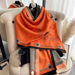 Scarves Luxury designer scarf cashmere fashion shawl jacquard design classic style quality assurance great customization very good nice 2023