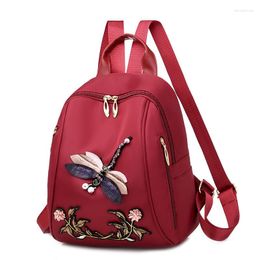 School Bags Solid Color Big Student Backpack Girl Bag High Capacity Women Female Cute Rucksack Leisure Travel Mochila