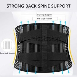 Waist Tummy Shaper Double Pull Back Lumbar Support Belt Waist Orthopaedic Corset Men Women Spine Decompression Waist Trainer Brace Back Pain Relief x0902 x0904