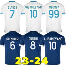 23 24 soccer jerseys 2023 2024 MBEMBA maillot foot CUISANCE GUENDOUZI NDIAYE CLAUSS VITINHA football shirts men kids VERETOUT CLAUSS Vitinha fans Version