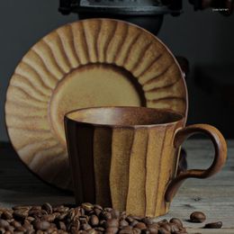 Cups Saucers Pottery Coffee Vintage China Fancy Travel Espresso Drink Ceramic Porcelana Afternoon Tea Set