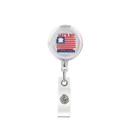 Business Card Files Badge Reels Witch Retractable Funny Magic Holder Alligator Clip For Nurse Doctor Drop Delivery Ot5Qc