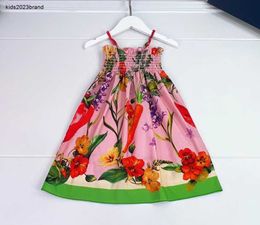 designer girl Dress latest style girls dress summer cotton fashion simple yellow dress 90-150