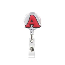 Business Card Files The Flowers Retractable Badge Reel With Alligator Clip Name Nurse Id Holder Decorative Custom Drop Delivery Otaa4