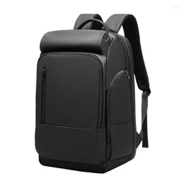 Backpack Men 18'' PVC&Polyester High Quality Waterproof Business Laptop Travel Bags Large Capacity