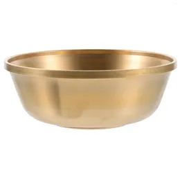 Bowls Gold Decor Exquisite Offering Cup Holy Delicate Home Supply Decorative Buddhism Copper Multi-function Desktop