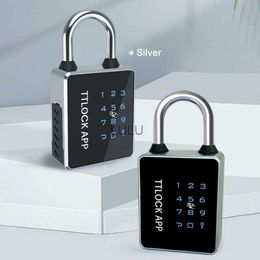 Door Locks RYRA Rechargeable 6 Ways Unlock TUYA Or TTlock App Waterproof Password Key RFID Card USB Door Lock Smart Electronic Padlock HKD230902