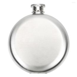 Hip Flasks HILIFE Russian Liquor Pot Drinkware Accessories Stainless Steel Round Whiskey Flask Alcohol 5 Oz Wine Bottle