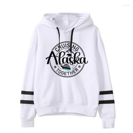 Felpe con cappuccio da donna Pullover per vacanze in famiglia Felpa larga casual Hiphop Streetwear Abiti di moda coreana per donna Felpa con cappuccio da uomo