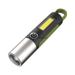 Torches Telescopic Powerful Flashlight Strong Bright Long-range Flashlight For Fishing Outdoor Household Handheld Electric Torch HKD230902