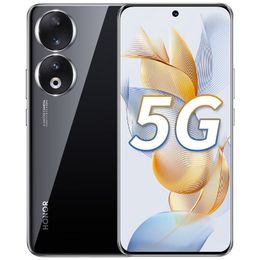 Original Huawei Honor 90 5G Mobile Phone Smart 16GB RAM 512GB ROM Snapdragon 7 Gen1 200MP NFC 5000mAh Android 6.7" 120Hz OLED Curved Screen Fingerprint ID Face Cell Phone