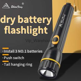 Torches Led Energy-Saving Strong Light Flashlight Household Power Outage Emergency Outdoor Disaster Relief And Rescue HKD230902