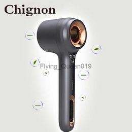 Electric Hair Dryer Chignon Super Sonic Hair Dryer Machine Curly Diffuser Blow Dryers Leafless Blowdryer Professional Hairdryer Ionic Air Blower HKD230902