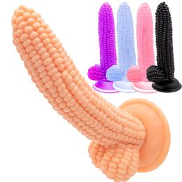 Briefs Panties Suction Cup Dildo Realistic Penis Corn Cock Dick Anal Plug Female Masturbator Orgasm Sex Tool Toy for Women Man 230901