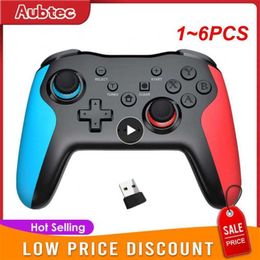 Game Controllers Joysticks 1~6PCS Wireless Controller BT For PC Joystick Gamepad NFC Professional Lag-Free Gamepad HKD230902