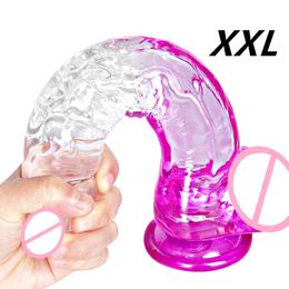 Briefs Pantie's Artificial Penis XXL Dildos Set Dick Manual Stimulation Suction Cup Cock for Lesbian Female Masturbation Device 230901