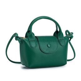 Totes Brand Fashion Trend Intersection Tramp Designer Handbag Women's Genuine Leather Leisure Vintage Handbag Women's Messenger Bagstylishhandbagsstore