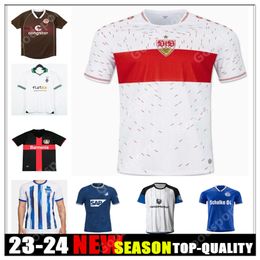 24Stuttgart 23 SOCCER JERSEYS Schalke04 MAVROPANOS GUIRASSY SOSA LTO VAGNOMAN SILAS MILTOT TOMAS ANTON football shirts ST PAULI