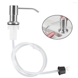 Liquid Soap Dispenser Organizer Manually Pressing For Bathroom And Kitchen Built-in Fluid Pump Accessories