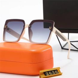 Fashion Classic Designer Sunglasses For Men Women Sunglasses Luxury Polarised Pilot Oversized Sun Glasses UV400 Eyewear PC Frame Polaroid Lens Ss2636