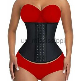 Waist Tummy Shaper Fajas Colombians Latex Waist Trainer Cincher Long Torso Body Shapewear Women Slimming Belly Sheath Girdles Shaper 9 Steel Bones x0902