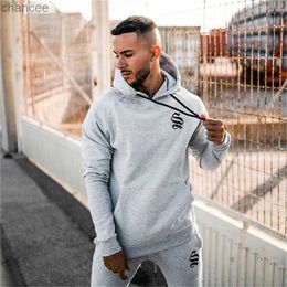 Men's Hoodies Sweatshirts 2023 Men Hoodies Gym Sport Running Training Fitness bodybuilding Sweatshirt Outdoor Sportswear Male Hooded Jacket Hoodies LST230902