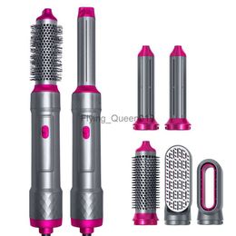 Electric Hair Dryer 5 In 1 Hair Dryer Brush Powerful Hair Blow Dryer Hot Air Brush Multi-Styler Automatic Hair Curlers Air Styling Curling Iron HKD230902