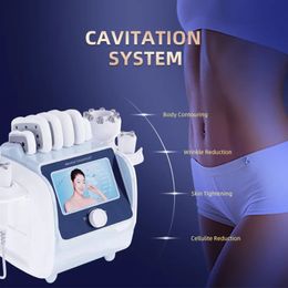 5 In 1 Professional Fat Cavitation And Rf Cavitation Shape Cavitation Machine Vacuum Ultrasound Cellulite Removal Slimming Body Massage Beauty Machine
