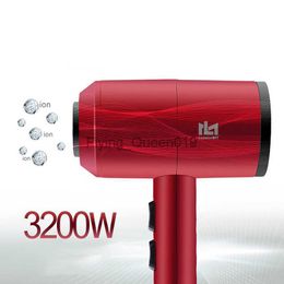 Electric Hair Dryer 3200W Hair Dryer Electric Blow Dryer Professional Blowdryer Strong Power Hairdressing Blow Hot /Cold 210-240V Hair Drying Tools HKD230902