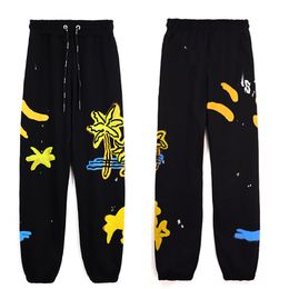 Men's Pants Black Trousers Palm Joggers Pants Men Designer Coconut Tree Print Loose Casual Sweatpants