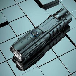 Torches Strong Light Flashlight Led High-power Ultra-bright Long-range Charging Mini Small Searchlight Portable Household Flashlight HKD230902