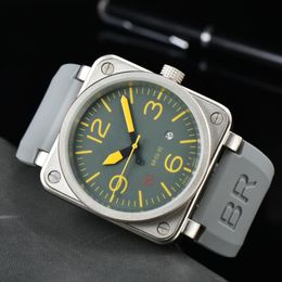 Designer-Armbanduhren für Herren und Damen, modisch, quadratisch, mechanische Uhrwerk, automatische BR-Marken-Business-Armbanduhr, moderne Sport-Armbanduhr, Montres-Armband