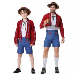 2023 New Parent-child Clothing German Beer Festival Costume Role Playing Party Clothing Children's Performance Clothing