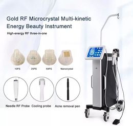 Skin Tightening Radio Frequency 64pin 25pin 10pin Fractional Microneedle RF Skin Machine Acne Removal Stretch marks Micro Needling Wrinkle Removal devices