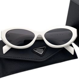 New unisex oval plank smallrim polarized sunglasses UV400 S26ZP 56-15-145 fashion model style gradient glasses goggles fullset design case