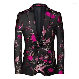 Men's Suits Men Korean Style Slim Jackets Youth Casual Singles Western England Hair Stylist Spring And Autumn Small