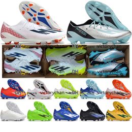 Gift Bag Quality Soccer Boots X Crazyfasts.1 FG Messis Knit Football Cleats Mens Outdoor Firm Ground Soft Leather Trainers Soccer Shoes Botas De Futbol Size US 6.5-11