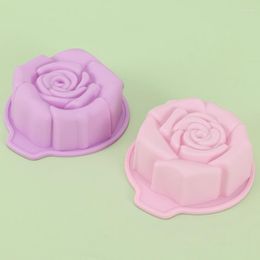 Baking Moulds Rose Flower Silicone Mould Cake Decorating Tools Pan Bakeware Kitchen Utensils