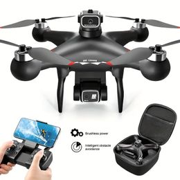 S116 Drone With Obstacle Avoidance, HD Dual Camera, Optical Flow Positioning, Brushless Motor, WIFI FPV, ESC Camera, LED Night Light