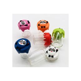 Cross-border new product 10ml panda oil box brings better experience to smokers