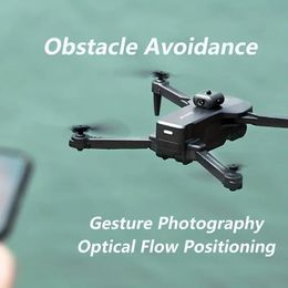 Drone With 5G Real-time Image Transmission, Optical Flow Positioning, Obstacle Avoidance, EIC Camera, One Key Return, Smart Follow, Gesture Photography,Folding Design