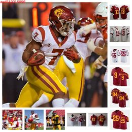 Usc Trojans Football Jersey 91 Deijon Laffitte 56 Elijah Hughes 18 Eric Gentry 41 Garrison Madden 17 Roland-wallace 10 Jamil