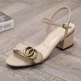 sandali da donna famoso designer scarpe da corsa in schiuma con tacco diapositive scarpe in vera pelle sandali rossi neri taglia 34-42