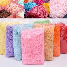 1000g Colourful Shredded Crinkle Paper Filler DIY Wedding Party Gift Box Candy Material Packaging Filler