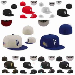designer hat Men's Baseball Fitted Hats Classic Black Colour Hip Hop Chicago Sport Full Closed Design Caps baseball cap Chapeau Stitch Heart Love Hustle Flowers size 7-8