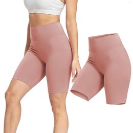 Women's Shorts Activewear Solid Workout Cycling Yoga Running For Women Men With Liner 2 In 1